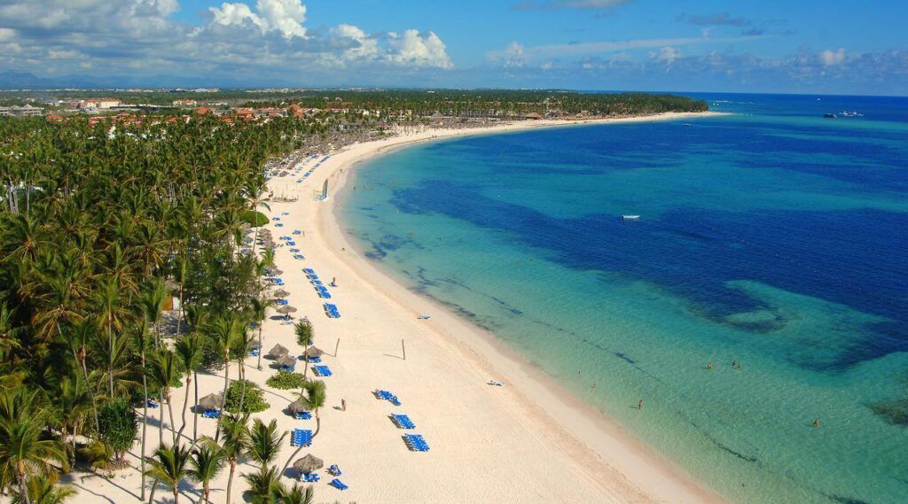 Playas de Arena blanca en Punta Cana