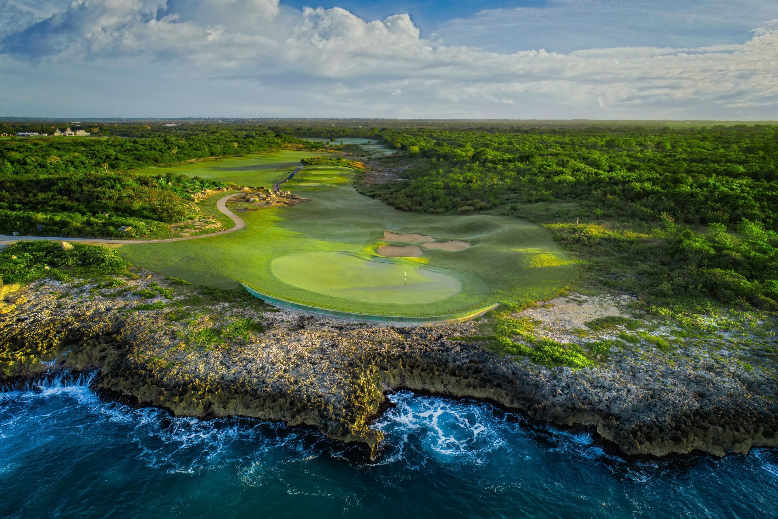 PGA Ocean's 4 campo de golf en La Romana con Andgolf Travel