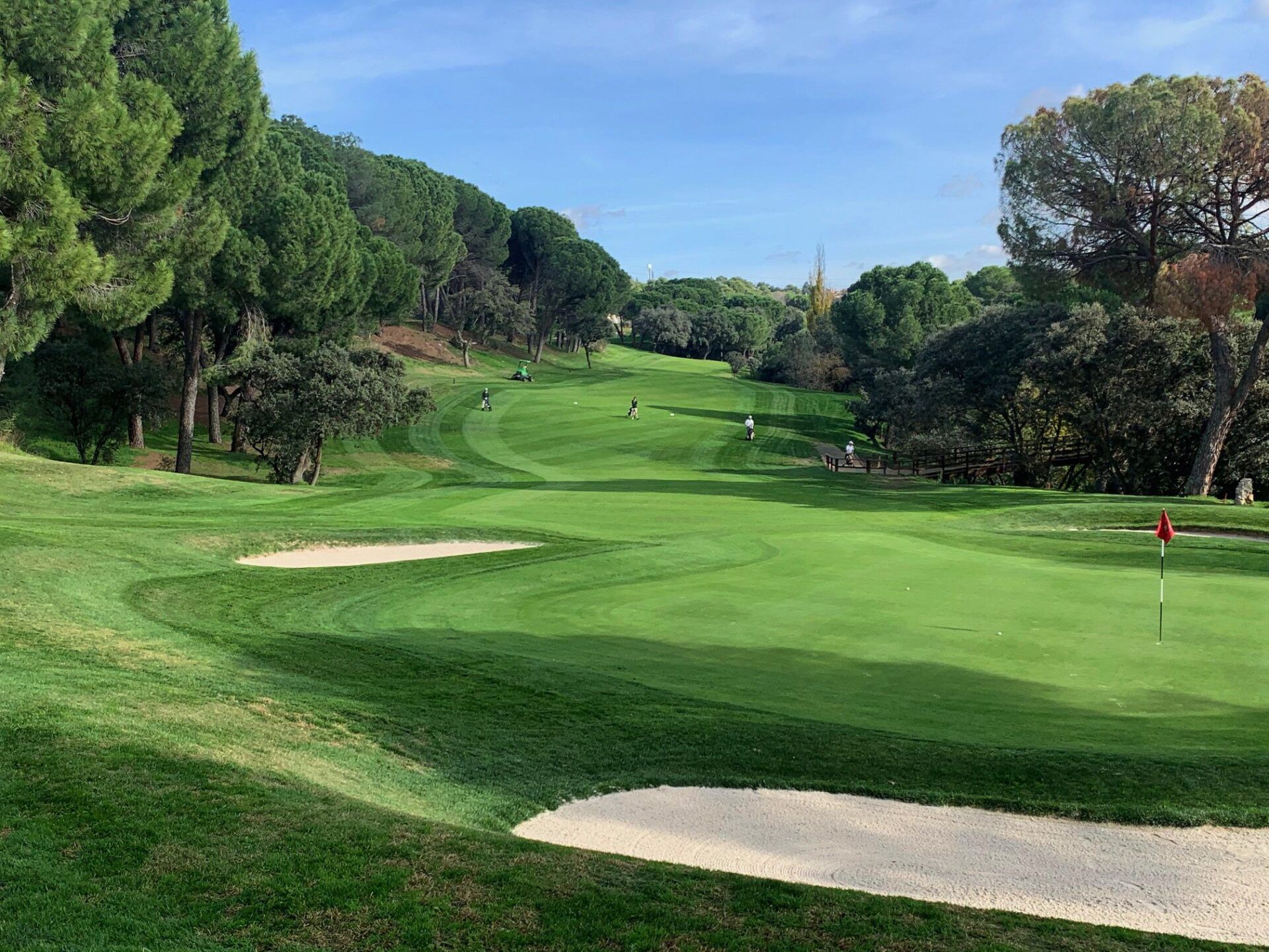 Lomas Bosque campo de golf en Madrid