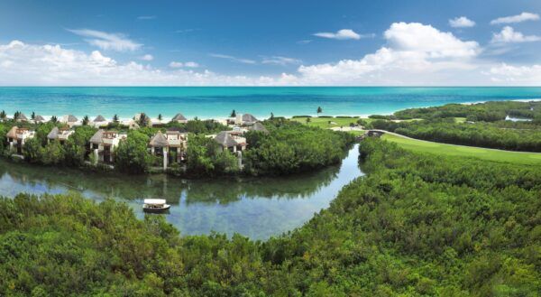 Manglares Fairmont resort de golf en Mayakoba Riviera Maya