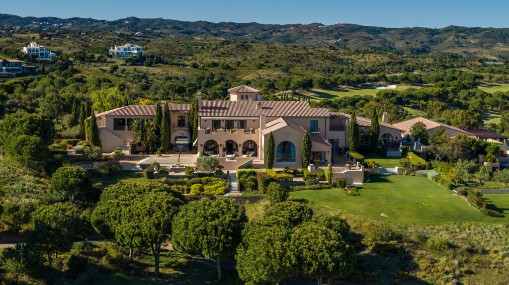 Monte Rei campo golf Clubhouse Algarve Portugal