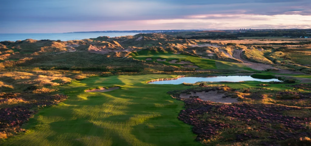 NEW Trump International Golf Links Scotland-New Course-Heather and Wetland Hole 6-Jacob Sjöman