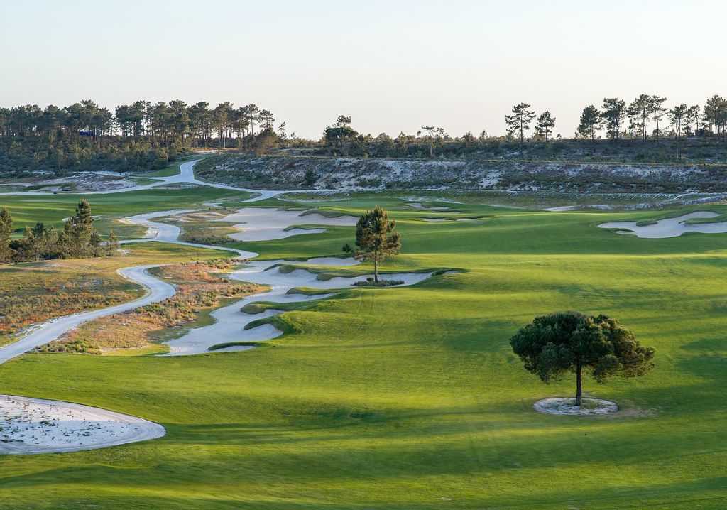 Torre Golf Course Comporta arboles en fairway