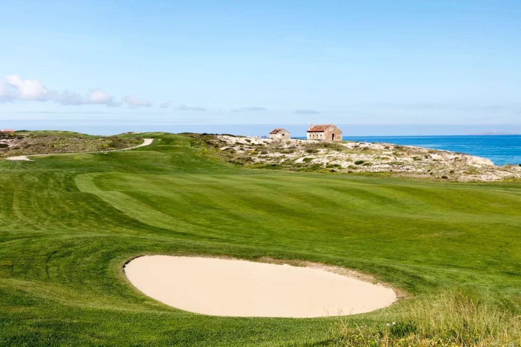Praia D'El Rey Marriott Golf & Beach Resort, bunker de green