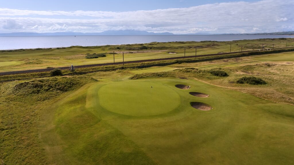 Dundonald Links and the railway