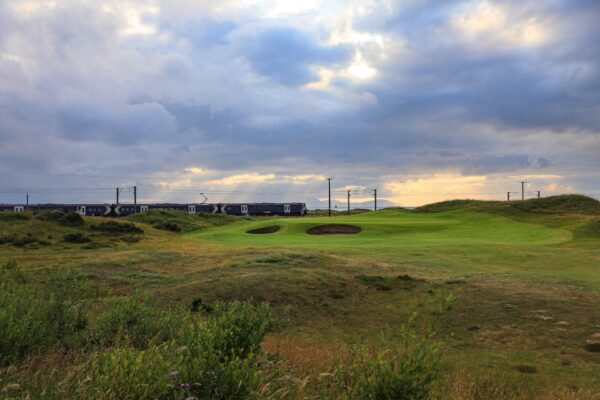Dundonald Links and the railway