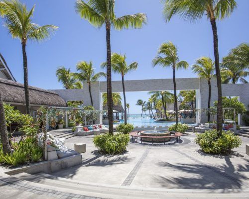 Isla Mauricio hotel Ambre 4* viajes de golf con Andgolf Travel piscina