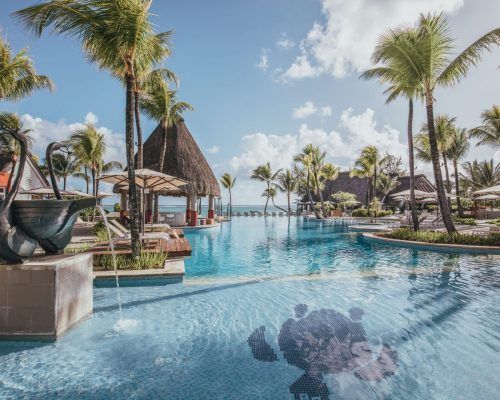 Isla Mauricio hotel Ambre 4* viajes de golf con Andgolf Travel piscina