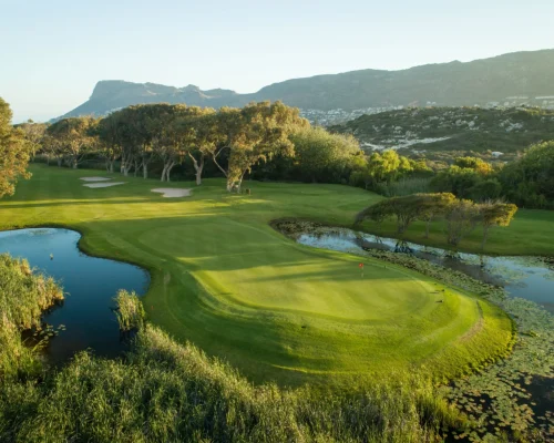 Clovelly Golf Course green South Africa