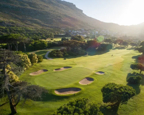 Clovelly Golf Course green South Africa