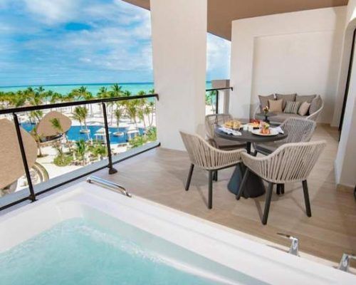 Hyatt Ziva Cap Cana terraza