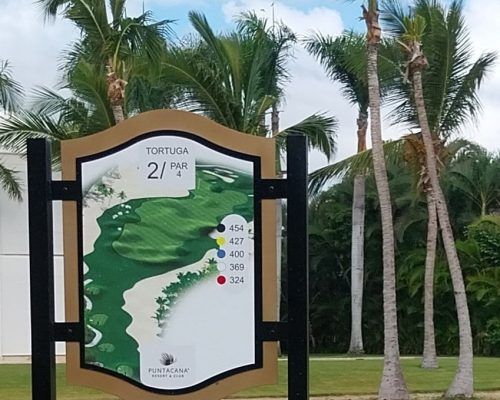 Campo de golf La Cana en Punta Cana, Tortuga hoyo República