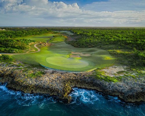 PGA Ocean's 4 campo de golf en La Romana con Andgolf Travel