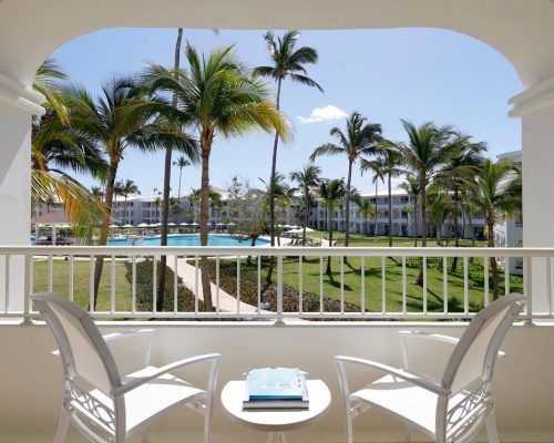 Paradisus Palma Real Punta Cana Junior Suite Graden View terrace golf