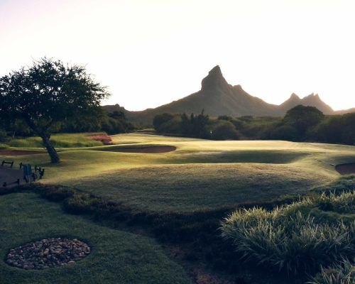 Tamarina Golf campo en Mauricio