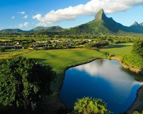 Tamarina Golf campo en Mauricio