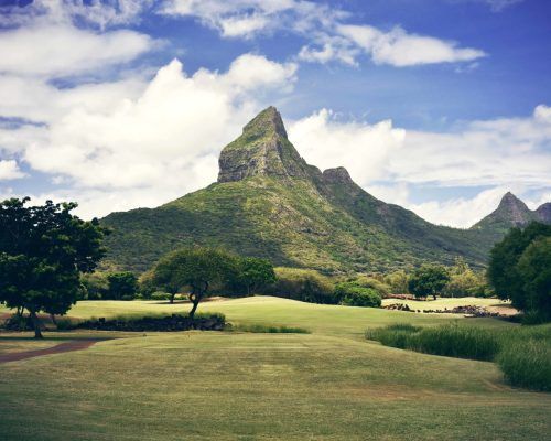 Tamarina Golf campo en Mauricio