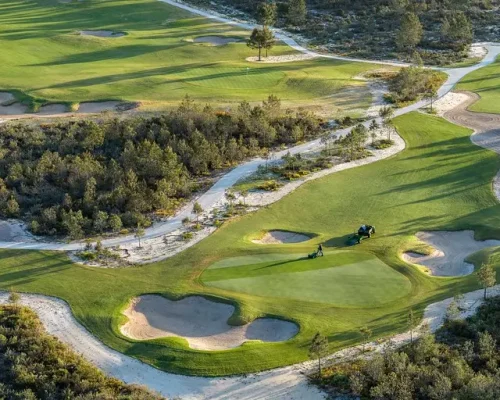 Torre Golf Course Comporta corte greenes