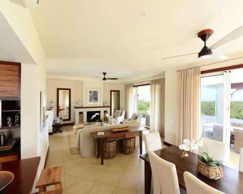 Villas Heritage Mauricio comedor Andgolf Travel
